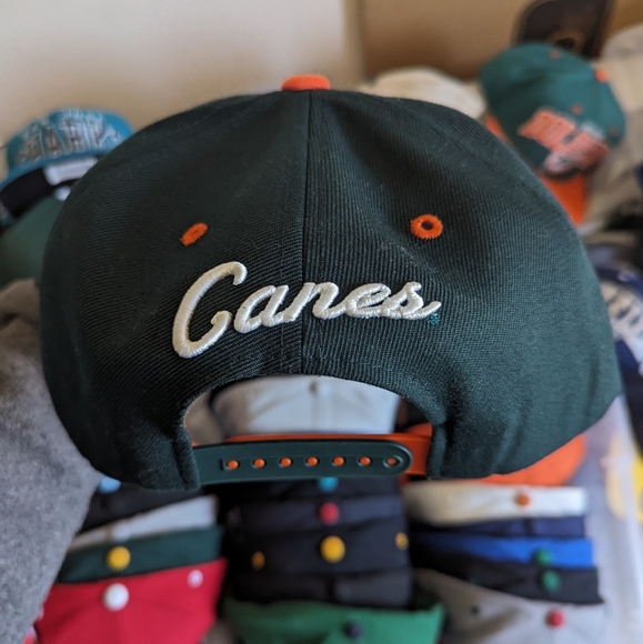 Miami Hurricanes "U" snapback hat - Picture 3 of 5